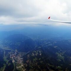 Flugwegposition um 12:51:35: Aufgenommen in der Nähe von St. Blasen, Österreich in 2769 Meter